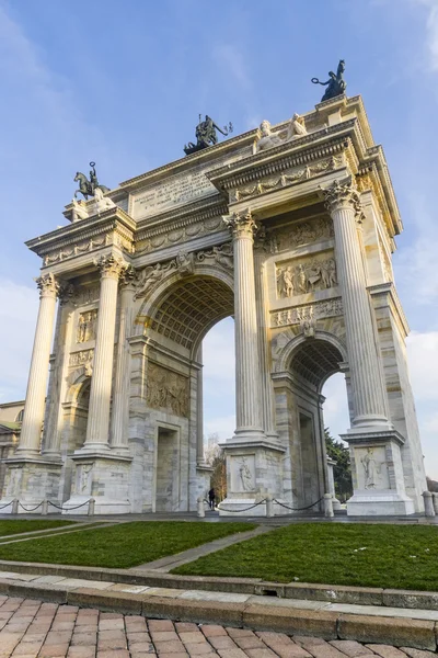 Milan: Arco della Pace — Stockfoto