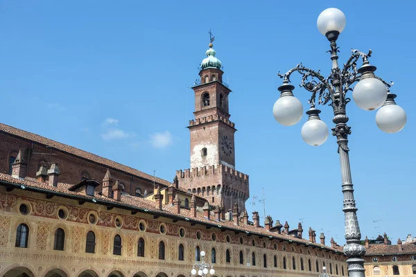 Vigevano: Piazza Ducale — Stock Photo, Image