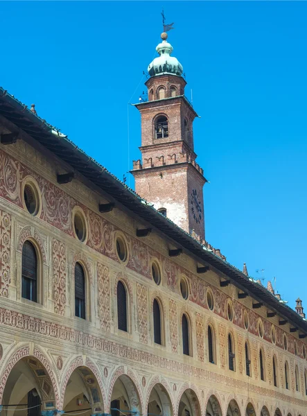 Vigevano: Piazza Ducale — Stock fotografie