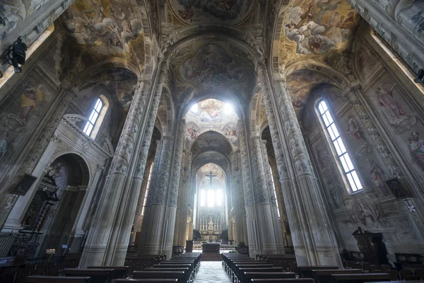 Cathedral of Asti, interior — Stock Photo, Image