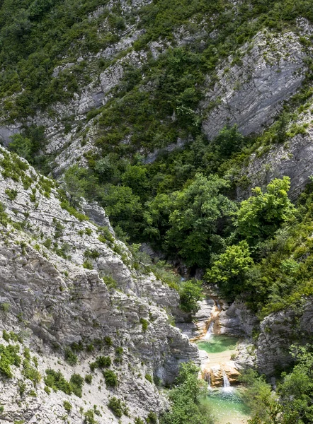 Aanwijzing de taulanne, canyon in Frankrijk — Stockfoto