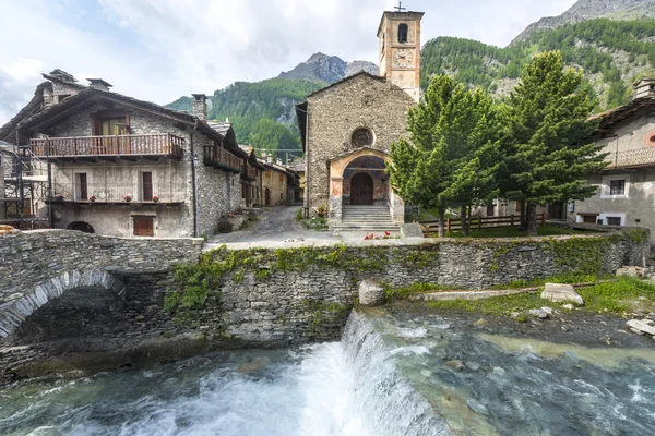 Chianale (italienische Alpen)) — Stockfoto