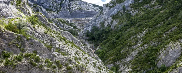 Aanwijzing de taulanne, canyon in Frankrijk — Stockfoto