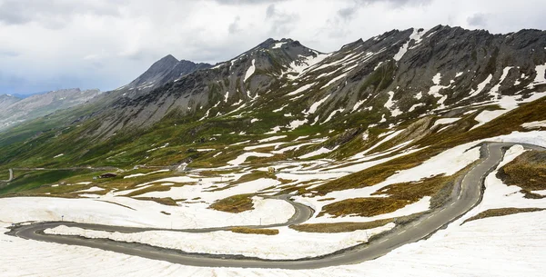 Colle dell'agnello, francouzské Alpy — Stock fotografie