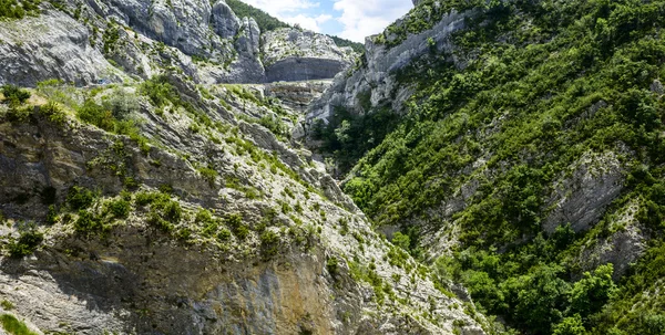 Aanwijzing de taulanne, canyon in Frankrijk — Stockfoto