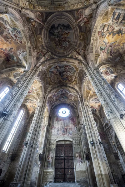 Cathedral of Asti, interior — Stock Photo, Image