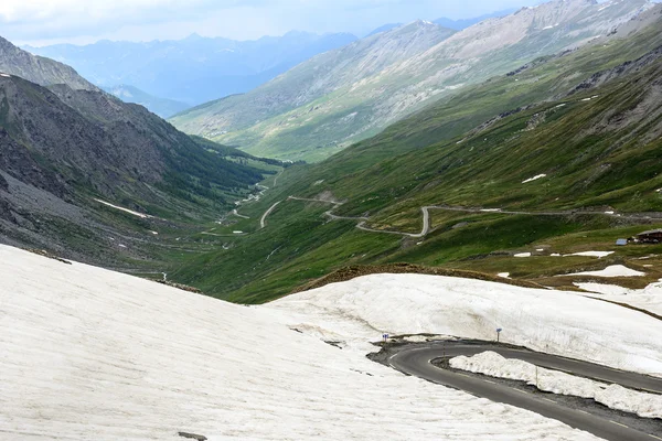 Colle dell'agnello, francouzské Alpy — Stock fotografie