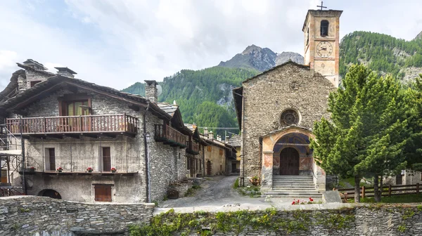 Chianale (italienische Alpen)) — Stockfoto