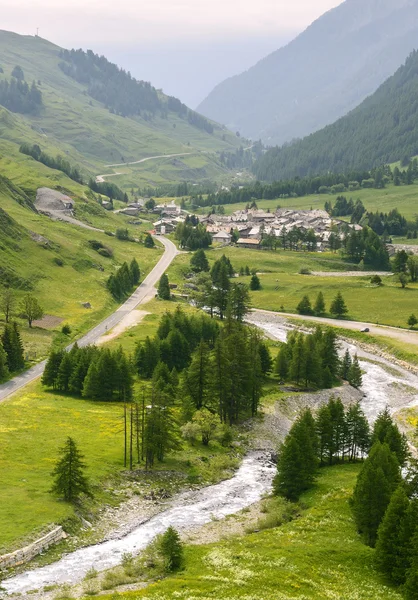 Colle dell 'Agnello, Val Varaita — Foto de Stock