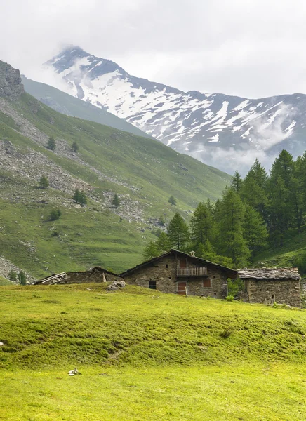 Colle dell'Agnello, Val Varaita — Stock Photo, Image