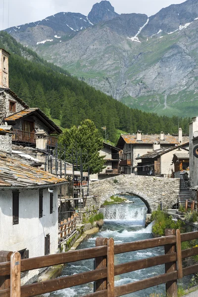 Chianale (Alpes italianos) ) —  Fotos de Stock