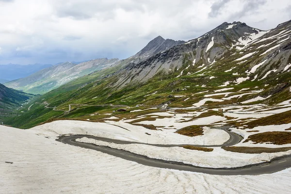 Colle dell'agnello, francouzské Alpy — Stock fotografie