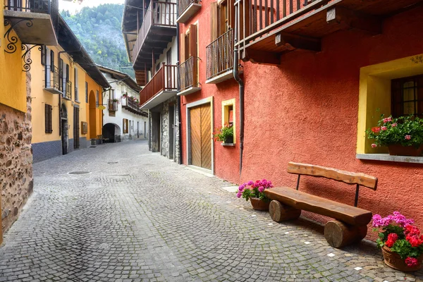 Casteldelfino (Cuneo) — Stock fotografie