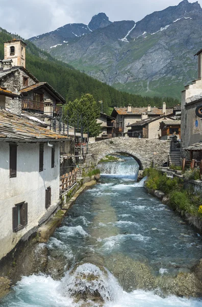 Chianale (Italiaanse Alpen) — Stockfoto