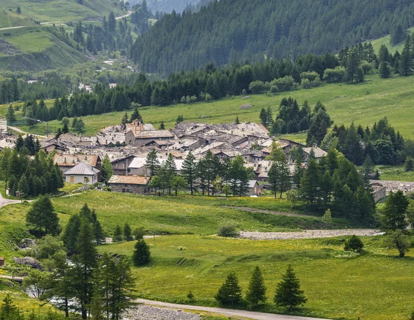 Colle dell'Agnello, Val Varaita — Stock Photo, Image