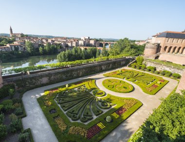 Albi, palais de la berbie, Bahçe