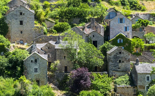 Gorges du Tarn, villaggio — Foto Stock