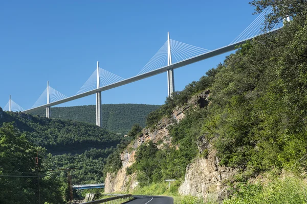 Brug van millau (Frankrijk) — Stockfoto