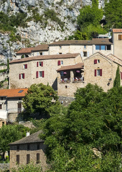 Peyre, antiga aldeia perto de Millau — Fotografia de Stock