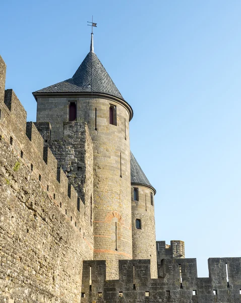 Carcassonne (França) ) — Fotografia de Stock