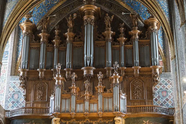 Albi (France), orgue cathédrale — Photo