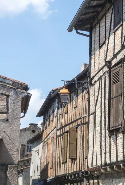 Lautrec (Fransa), eski köy — Stok fotoğraf