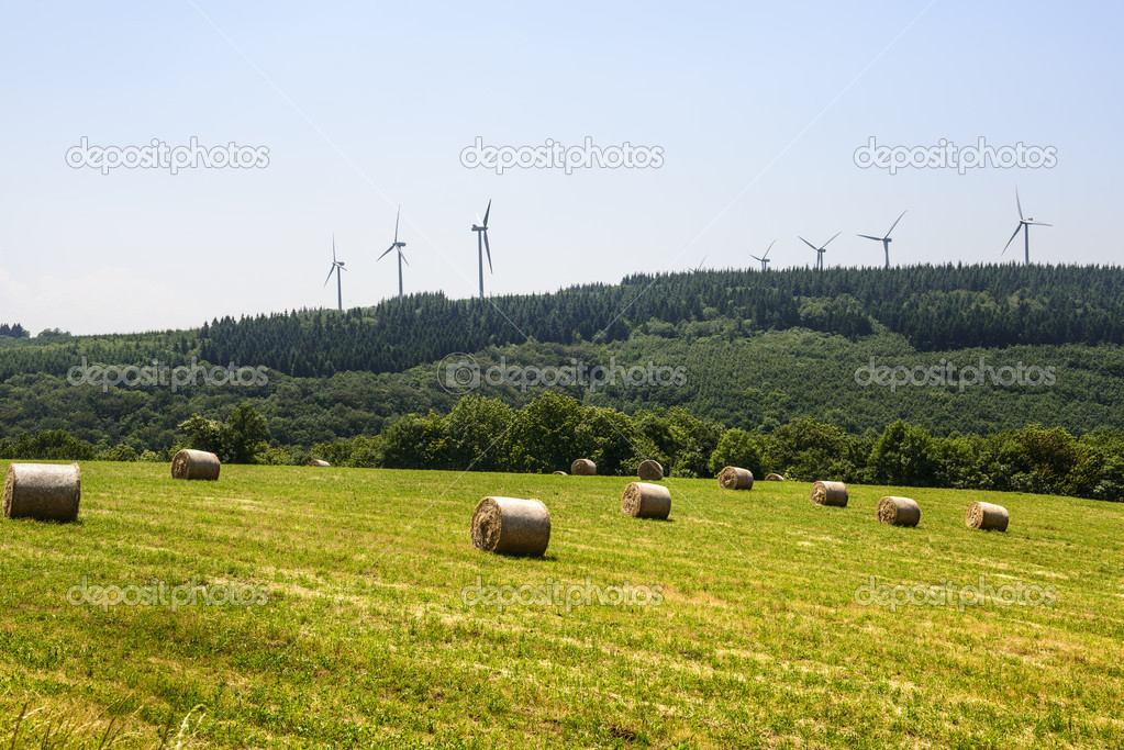 Wind turbines in France