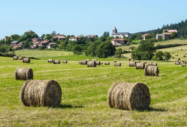 Paisagem do país em Aveyron (França ) — Fotografia de Stock