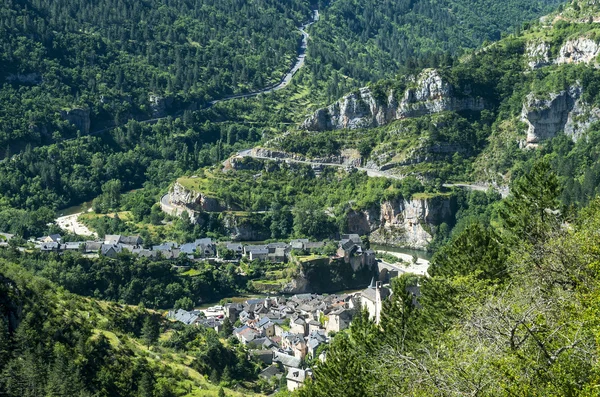 Sainte-Enimie, Gorges du Tarn — Foto Stock