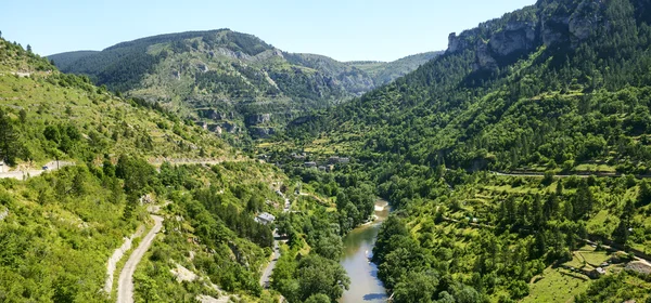 Sainte-Enimie, Gorges du Tarn — Stock Photo, Image