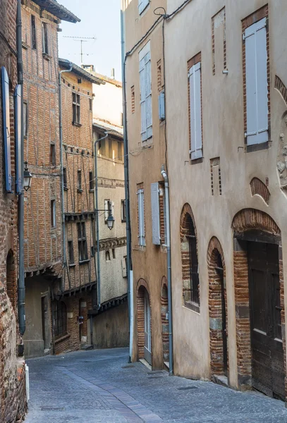 Albi, typical old street — Stock Photo, Image