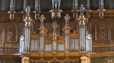 Albi (France), cathedral organ clipart