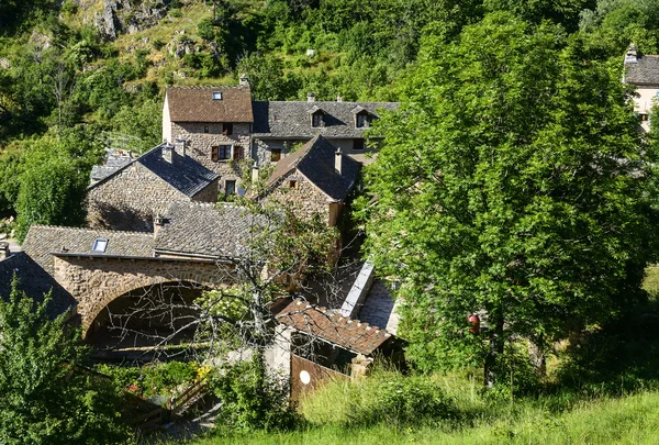 Cevennes: old typical village — Stock Photo, Image