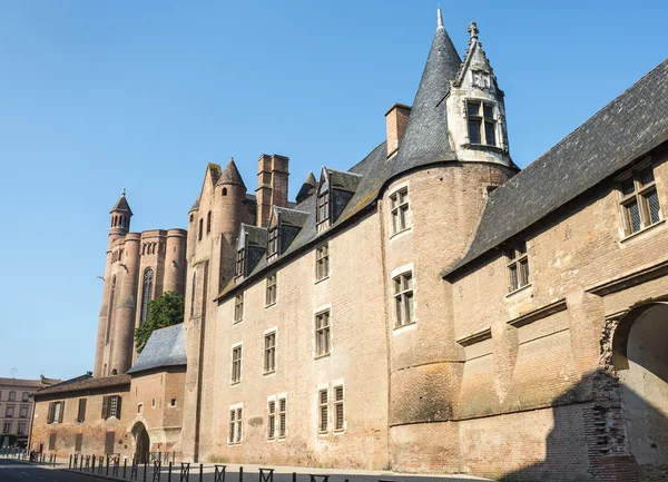 Albi, palais de la berbie a katedrála — Stock fotografie