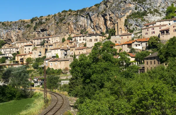 Peyre, millau yakınındaki eski köy — Stok fotoğraf