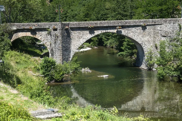 Cevennes: старый мост — стоковое фото