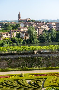 Albi, palais de la berbie, Bahçe