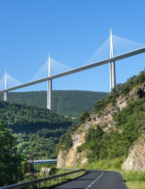 Bridge of Millau (France) clipart