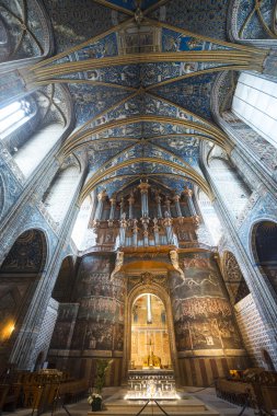 Albi (Fransa), katedral iç