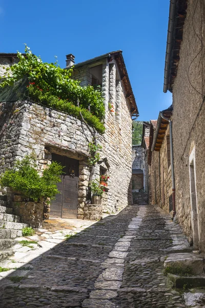 Sainte-Enimie, Gorges du Tarn — Stock fotografie