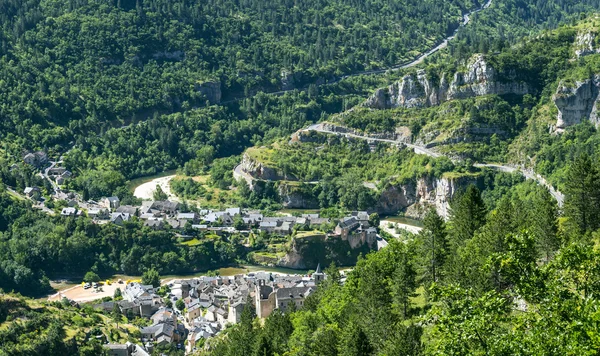 Sainte-Enimie, Gorges du Tarn — Stock Photo, Image