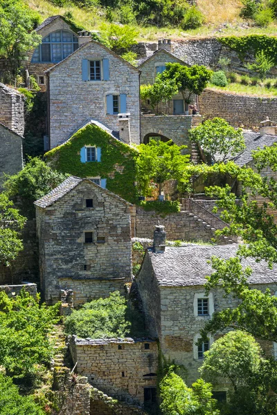 Gargantas del Tarn, pueblo —  Fotos de Stock