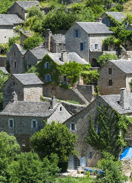 Gorges du Tarn, village — Stock Photo, Image