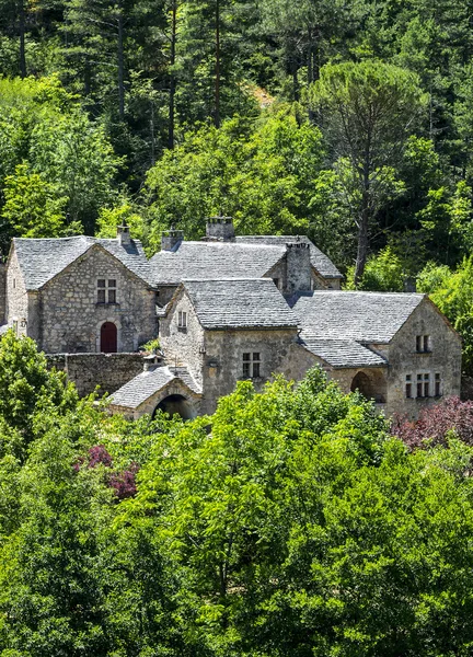 Gorges du Tarn, village — Stock Photo, Image