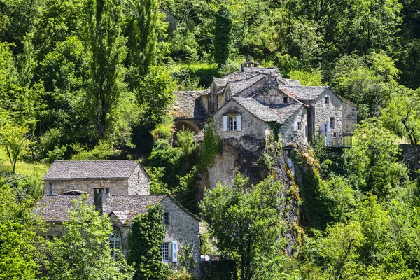 Gorges du Tarn, village — Stock Photo, Image