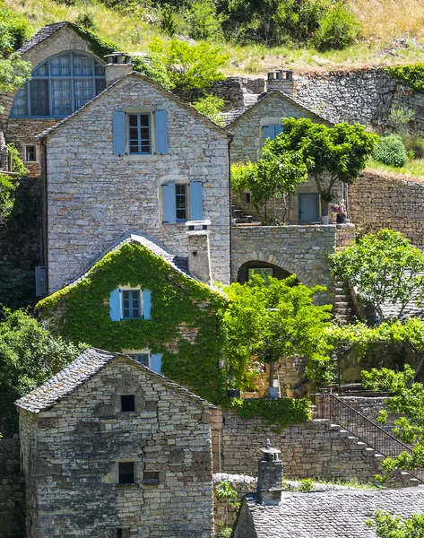 Gorges du Tarn, village — Stock Photo, Image