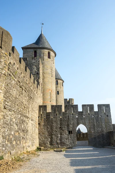 Carcassonne (France) ) — стоковое фото