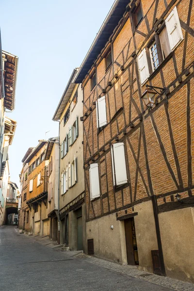 Albi, typical old street — Stock Photo, Image