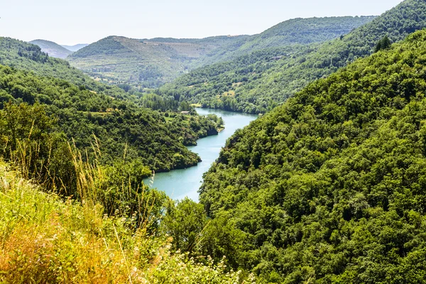 Vallei van tarn (midi-Pyreneeën) — Stockfoto