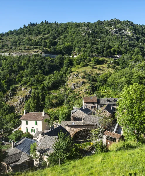 Cevennes: antiga aldeia típica — Fotografia de Stock